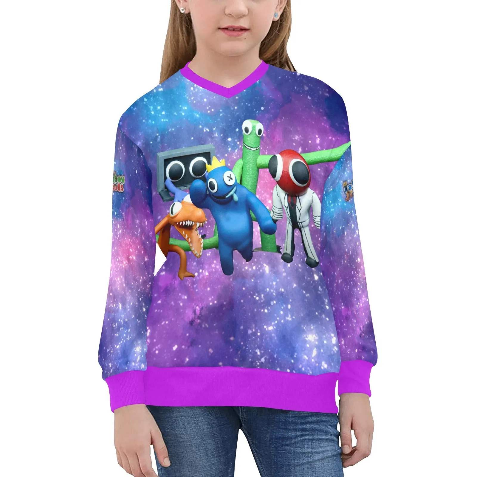 Rainbow Friends Sweater