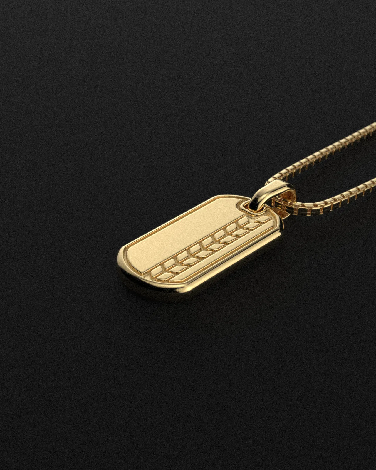 Royale Solid Gold Pendant