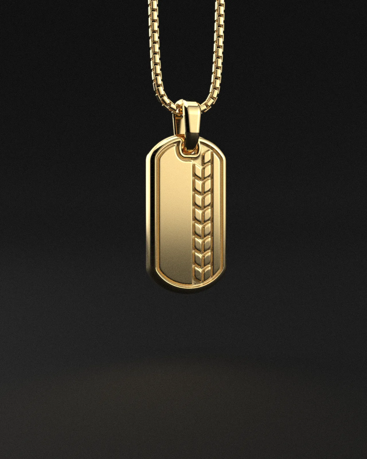 Royale Solid Gold Pendant