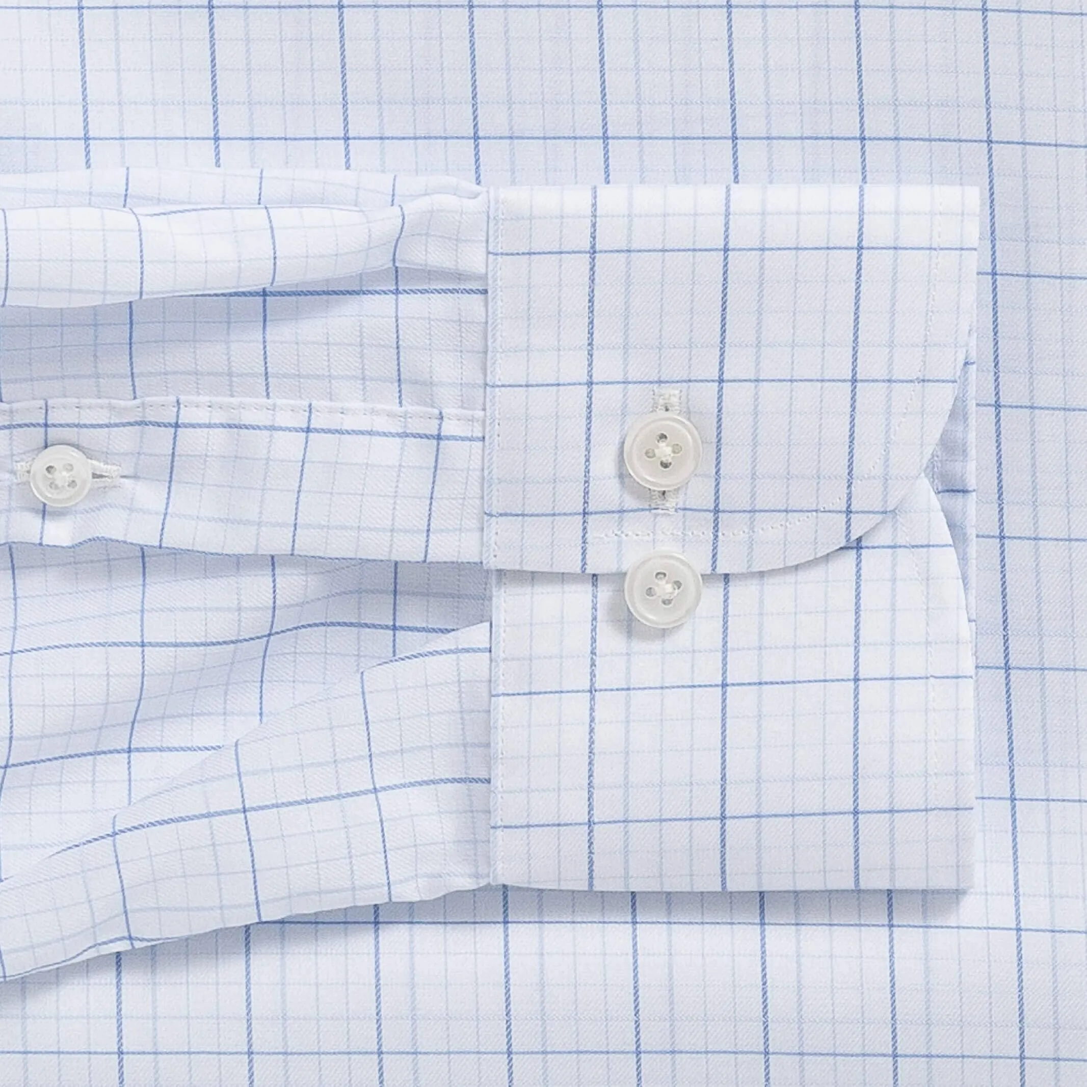 The Light Blue Corbly Comfort Stretch Custom Shirt