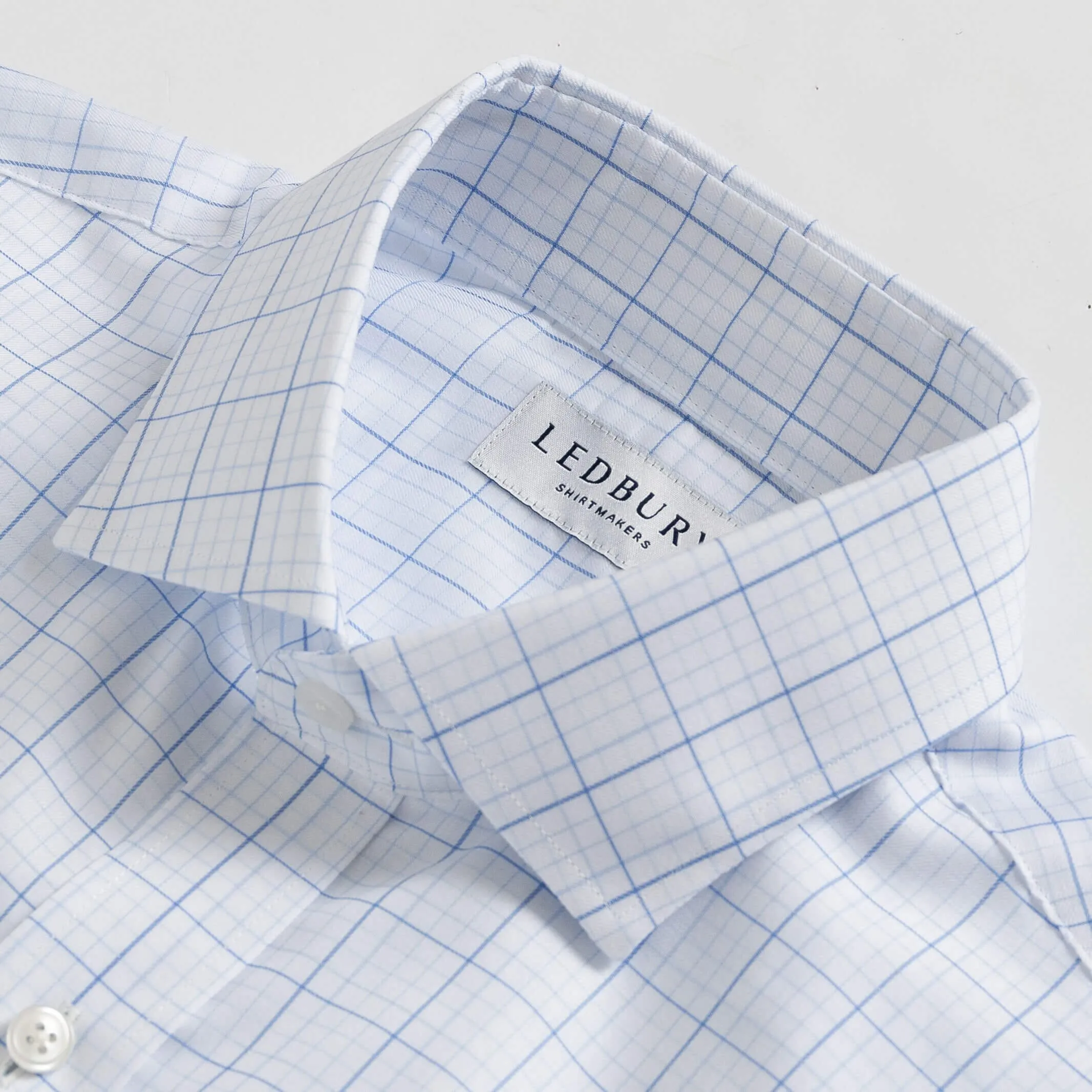 The Light Blue Corbly Comfort Stretch Custom Shirt