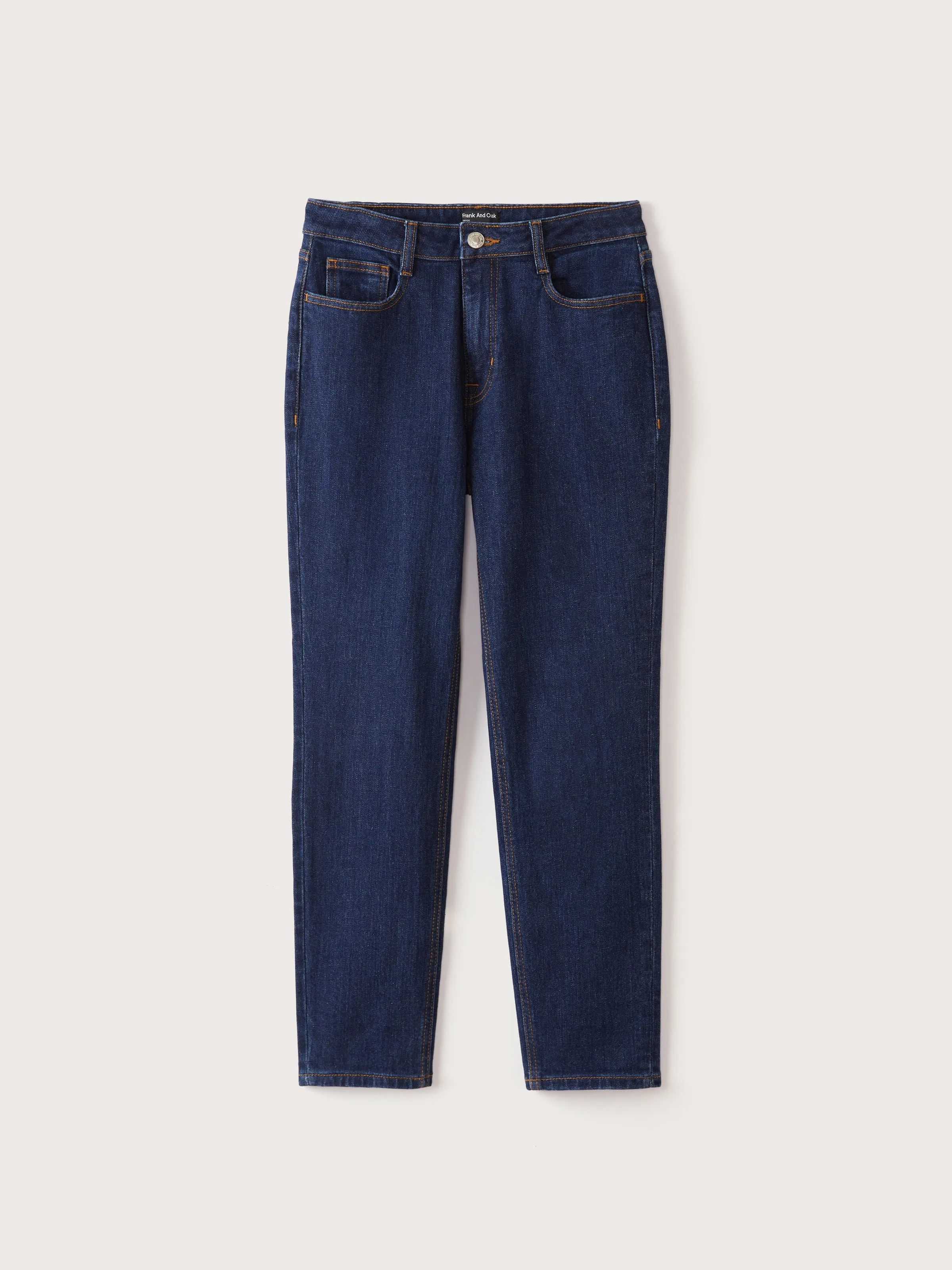 The Stevie High Rise Slim Jean in Dark Indigo