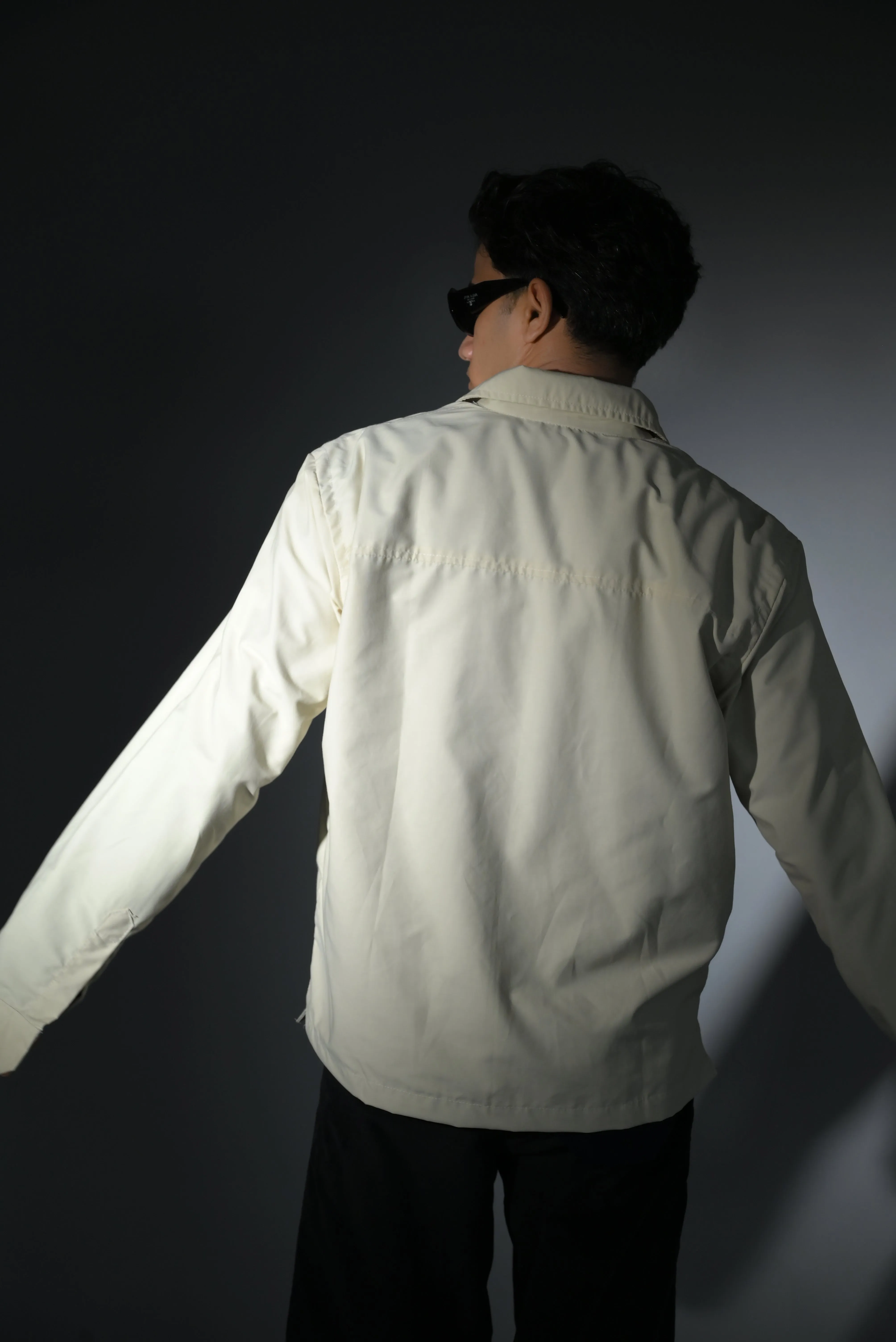 Unisex Solid Jacket -  (Beige)