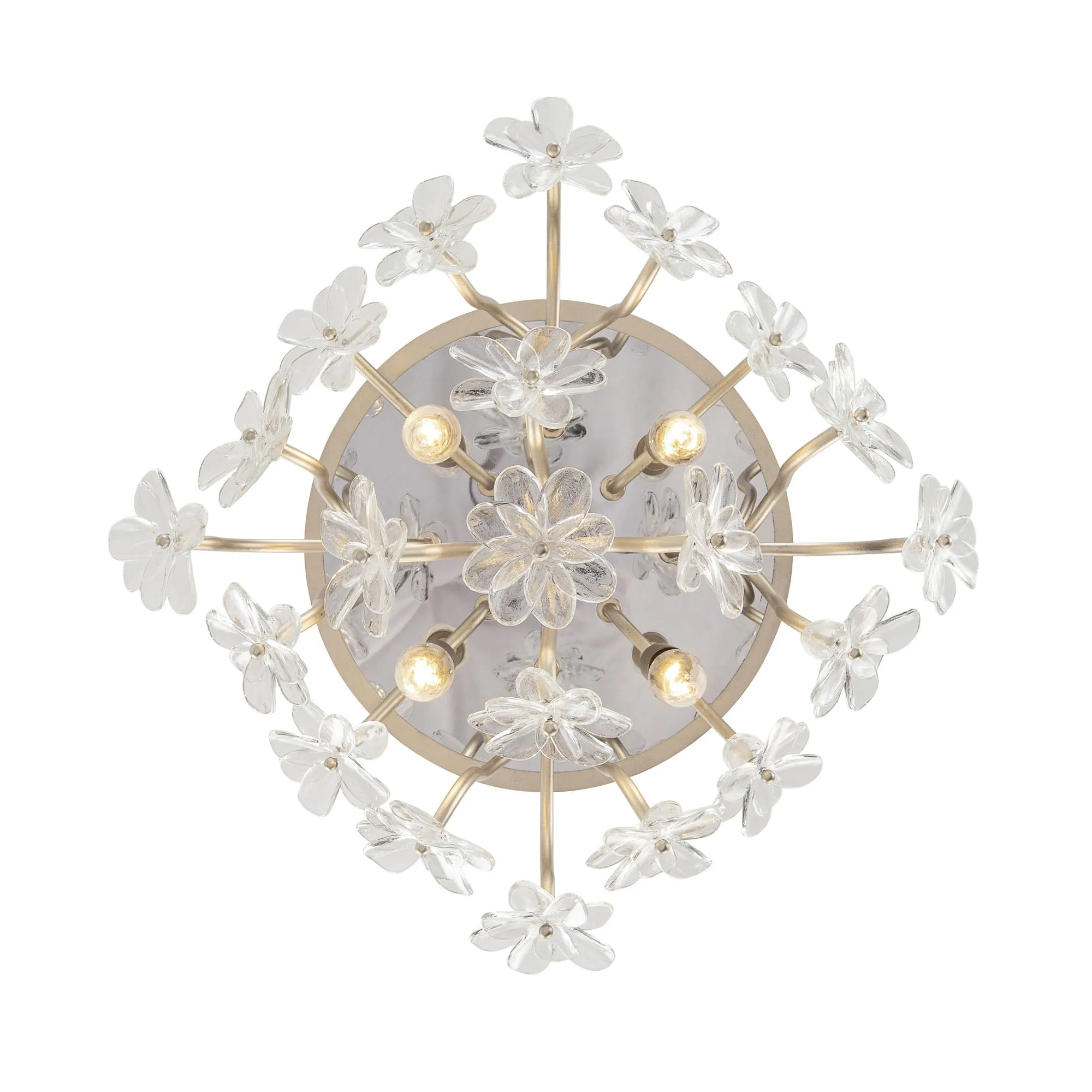 Wildflower 378S04GDAR 4-Light Ceiling Light - Gold Dust/Artifact