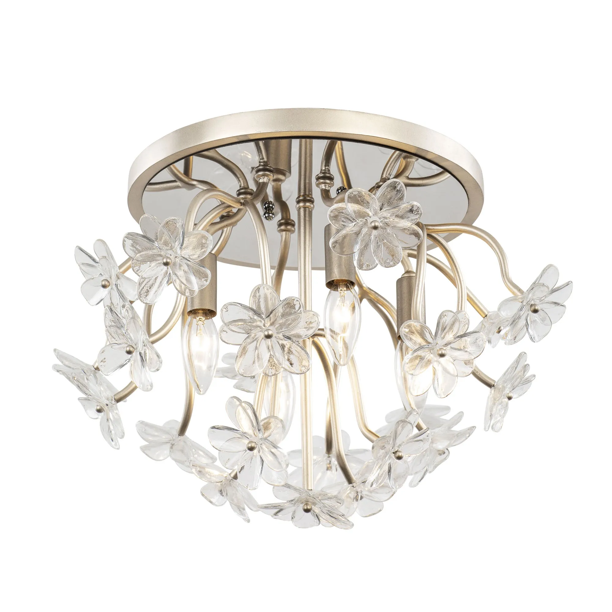 Wildflower 378S04GDAR 4-Light Ceiling Light - Gold Dust/Artifact