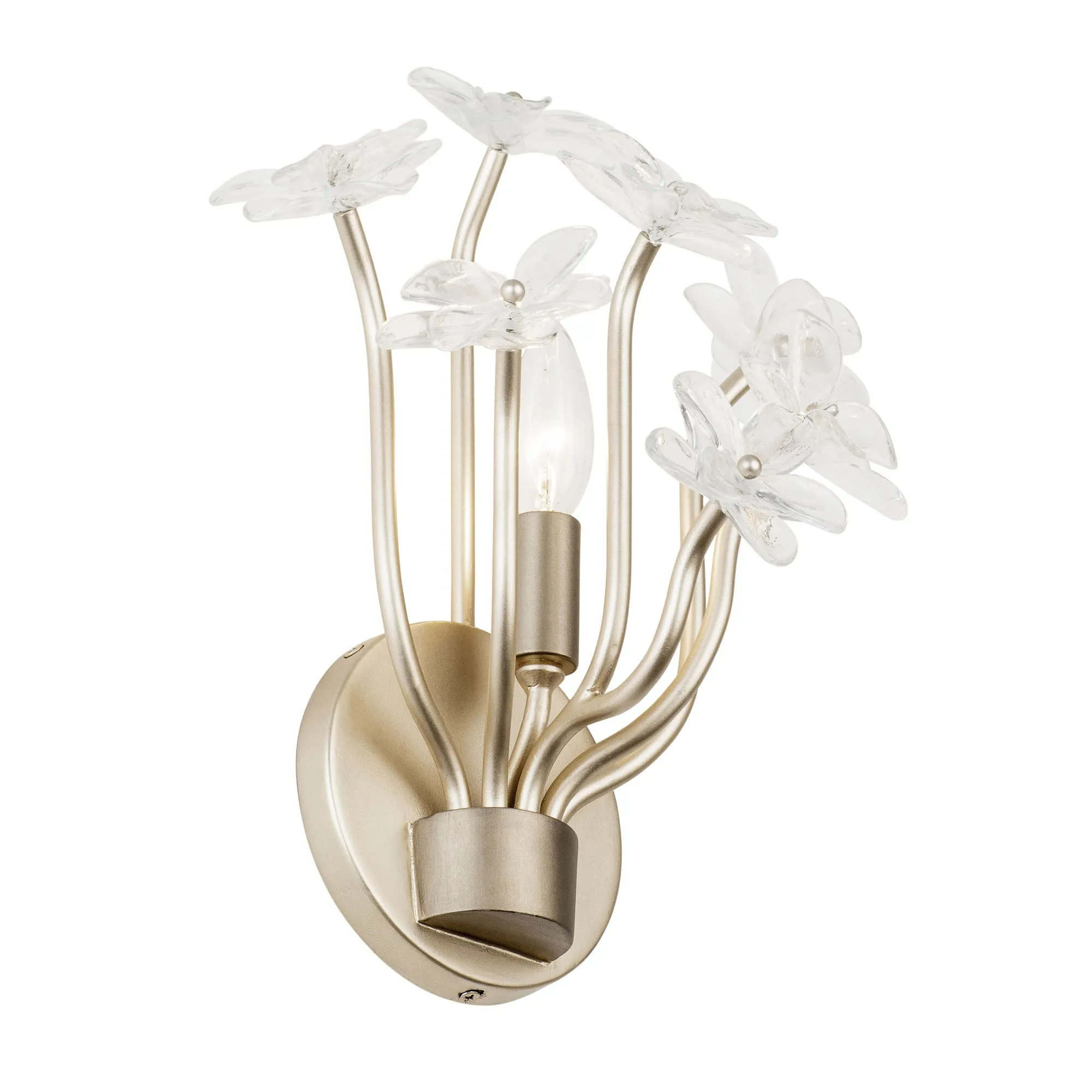 Wildflower 378W01GDAR 1-Light Wall Sconce - Gold Dust/Artifact