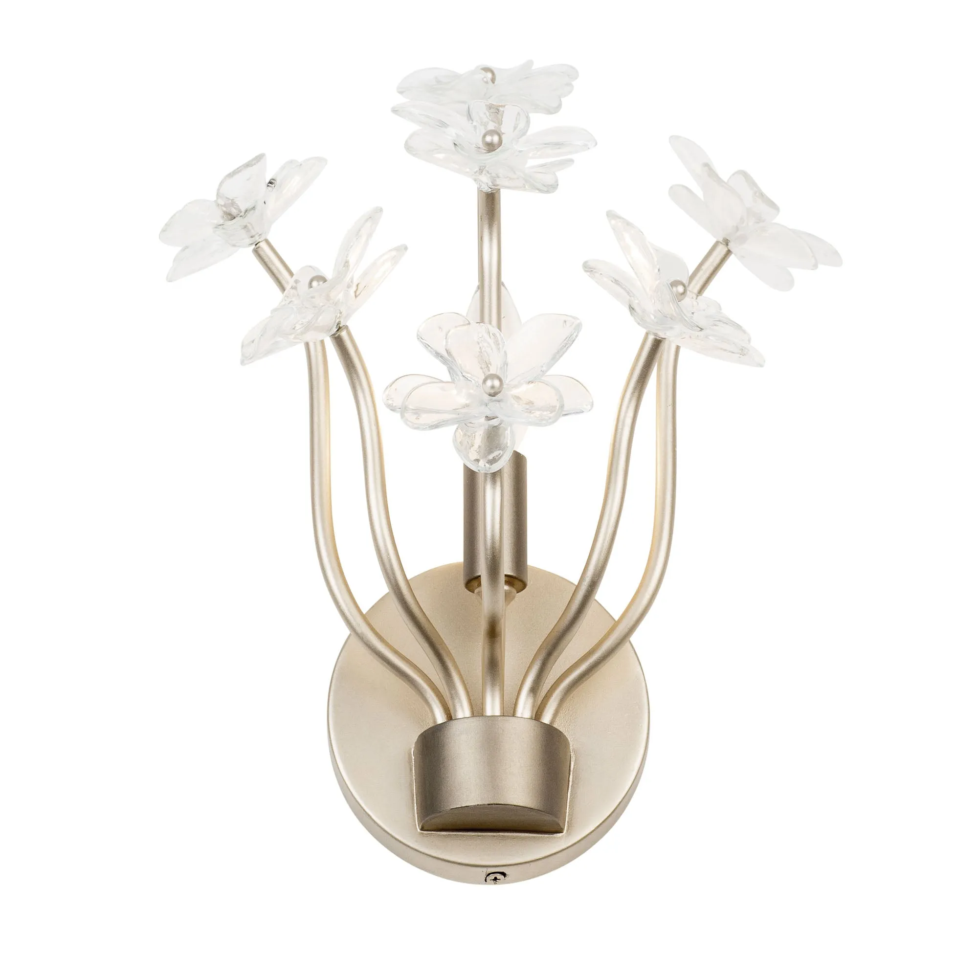 Wildflower 378W01GDAR 1-Light Wall Sconce - Gold Dust/Artifact