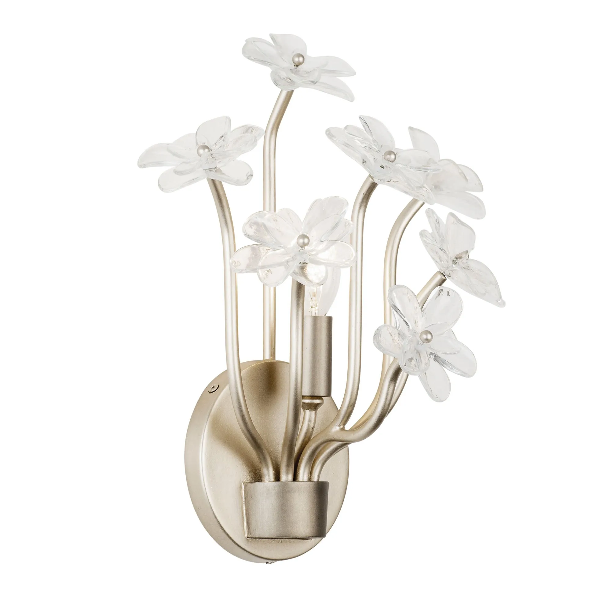 Wildflower 378W01GDAR 1-Light Wall Sconce - Gold Dust/Artifact