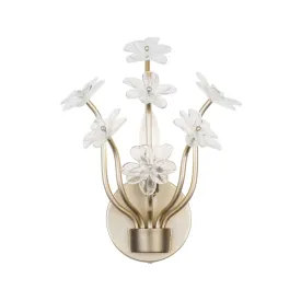 Wildflower 378W01GDAR 1-Light Wall Sconce - Gold Dust/Artifact