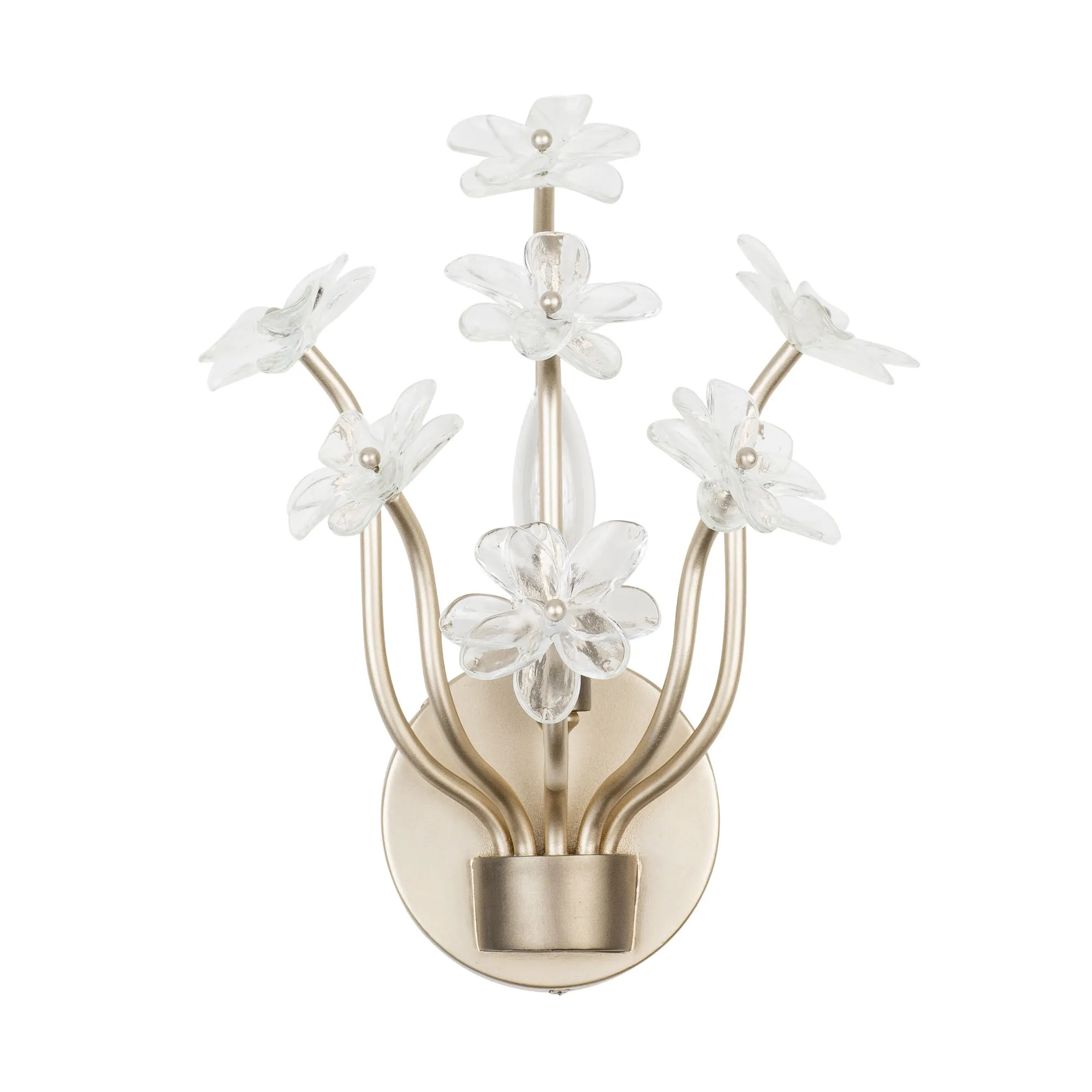 Wildflower 378W01GDAR 1-Light Wall Sconce - Gold Dust/Artifact